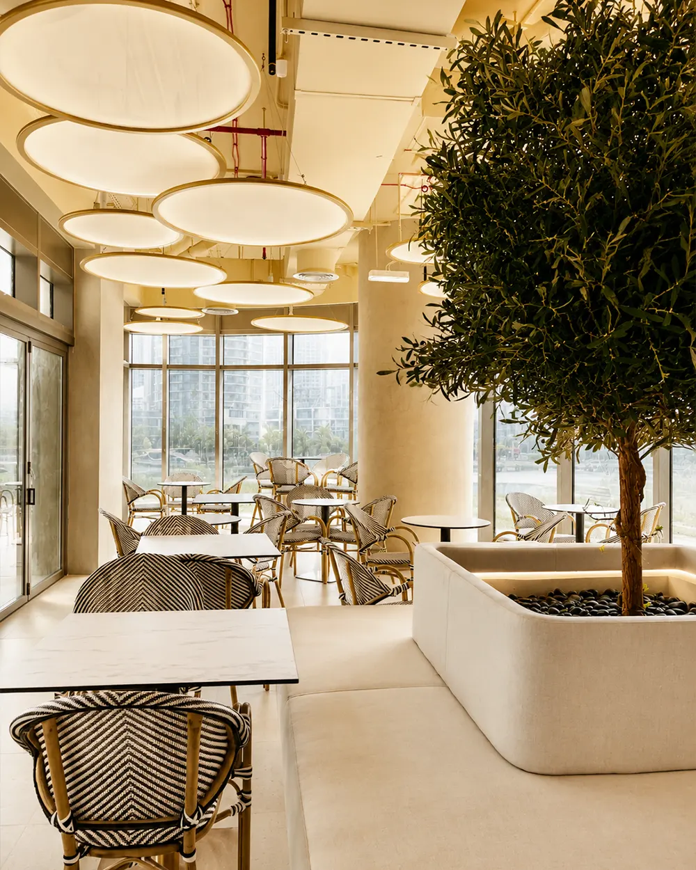 Ritzi Restaurant Marina Full Restaurant Renovation in Dubai | RBIC Home